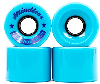 Mindless Longboards Cruiser Wheels Skateboard-Rollen, Erwachsene, Unisex, Blau (Light Blue), 60 x 40 mm