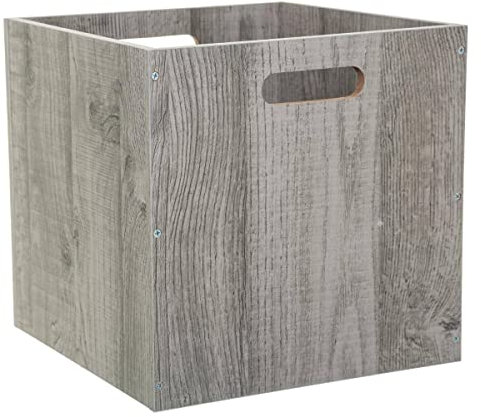 Five - Boîte de Rangement en Bois Gris