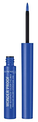 Rimmel London Wonder'Proof, 24HR Waterproof Colour Eyeliner, 05 Pure Blue, 1.4 ml