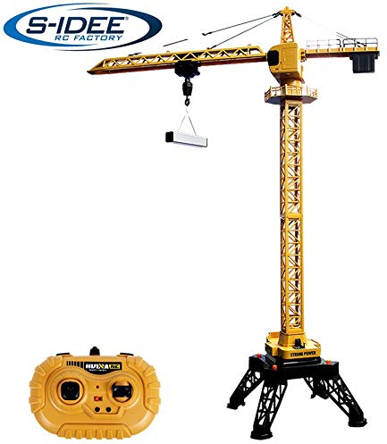 s-idee® 1585 Rc Kran 12 Kanal 1:14 mit 2,4 GHz Fernsteuerung ohne Kabel