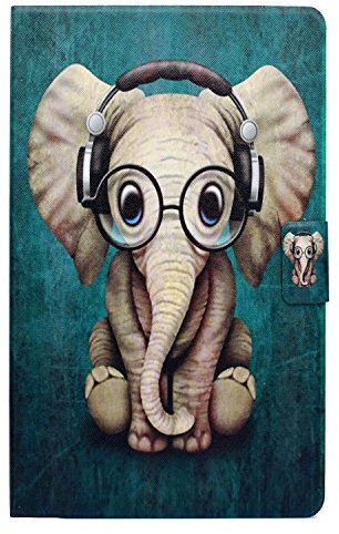 Etui pour Nouvelle Tablette Kindle Fire 7 (9e génération, Version 2019) - Étui de Protection Debout en Cuir PU avec Fonction Veille/Veille Automatique pour Tablette Kindle Fire 7(7e génération 2017)