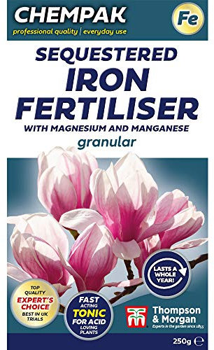 Chempak Sequestered Iron Fast-Acting Granular Plant Health Range Plant Health 250g Packs by Thompson and Morgan