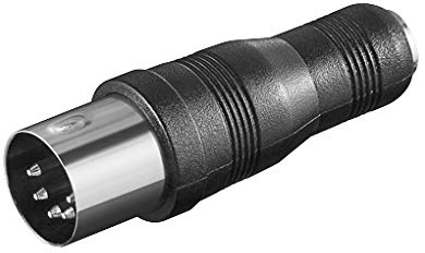 PremiumCord Adaptateur Jack 3.5mm vers DIN Mâle pour Platine Disque Amplificateur Radio