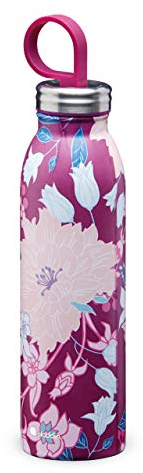 Aladdin Chilled Style Thermavac Trinkflasche Edelstahl 0.55L Dahlia Berry – Thermosflasche Hält 9 Stunden Kalt - Doppelwandige Vakuumisolierung - Wasserflasche BPA-Frei - Spülmaschinenfest