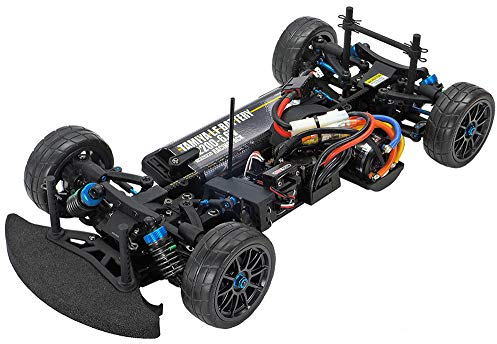 Tamiya 58693-1:10 RC TA08 Pro Chassis Kit, ferngesteuertes Auto/Fahrzeug, Modellbau, Bausatz, Hobby, Zusammenbauen, Chassis, schwarz