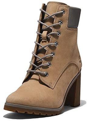 Timberland Allington - Stivaletti da donna con lacci, 15,2 cm, Puro Cashmere, 39 EU