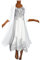 Robe Femme et Tulle Mousseline boléro châle pour soirée Mariage 2 Pieces Bapteme Boheme Chic Fluide Ceremonie Grande Taille Pin Up Mi Longue Demoiselle d'honneur Cocktail Vintage Elegant Transparente
