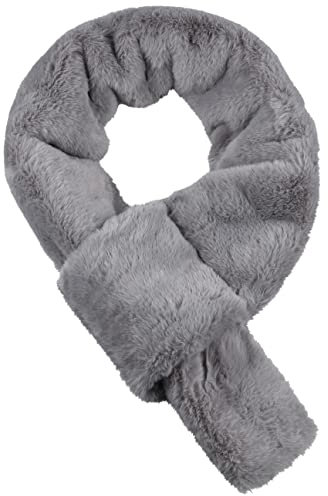 Seeberger Fake Fur Schal Winterschal Damenschal Damen - Winter Herbst-Winter - One Size grau