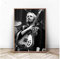 BOBSLA Poster Tom Petty Rock Sänger Porträt Wandkunst Leinwand Malerei Poster Und Drucke Wanddekoration 50x70cm Kein Rahmen