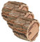 VINTORKY 3st Blumenkübel Dekorative Bonsaischale Bonsaischalen Aus Holz Zimmertöpfe Für Pflanzen Rustikale Blumentöpfe Pflanzenpflanzbehälter Mini-blumentöpfe Kräuter Baumstumpf Hölzern