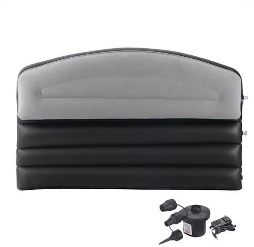 DIMAR GARDEN Aufblasbares Kopfteil für Queen-Size-Bett & Matratze, beflocktes Luftkopfteil