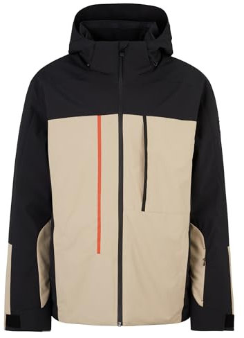 Ziener Herren TAPONGA Ski-Jacke/Snowboard-Jacke | atmungsaktiv, wasserdicht, cashew ripstop, 46