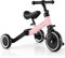 COSTWAY 3 in 1 Kinder Dreirad & Laufrad & Balance Bike mit verstellbarem Sitz und Lenker, Kinder Tricycle mit abnehmbaren Pedalen (Rosa)