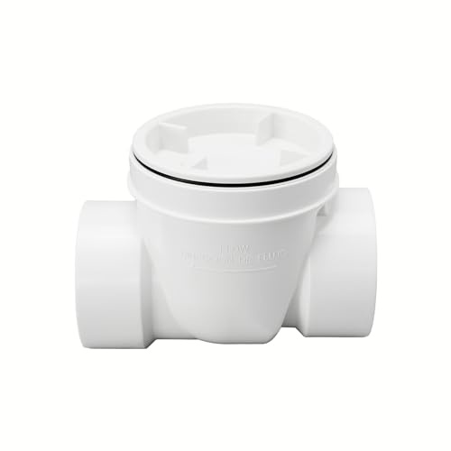4 Inch Pvc Backwater Valve,Sewer Check Back Flow Preventer Drain Backflow Preventer Valve,Prevent Sewage And Rainwater From Flowing Backflow
