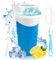 Tapvai Slushy Maker, Gobelet À Slush, Silicone Slushy Maker Cup, Gobelet À Neige Avec Cuillère À Paille Et Brosse pour Gobelet, pour Diy Cola Ou Jus