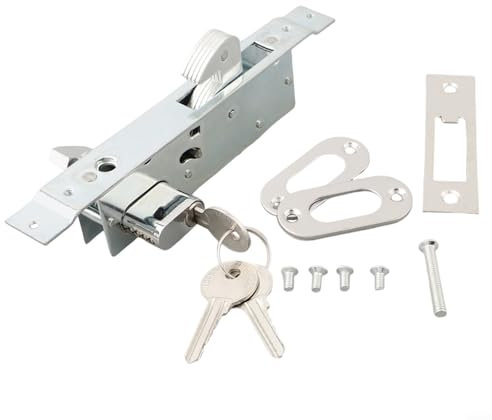 Cerradura de gancho resistente para puerta corredera para cocinas y balcones, diseñada para las máximas necesidades de seguridad del hogar