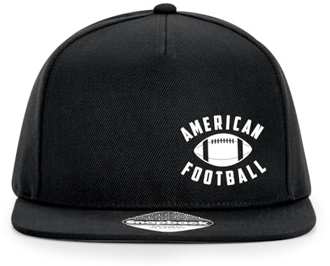 Huuraa Cappy Mütze American Football Ball Geschenk | Baseballkappe Basecap Kappe Geschenkidee Unisex Baseball Cap