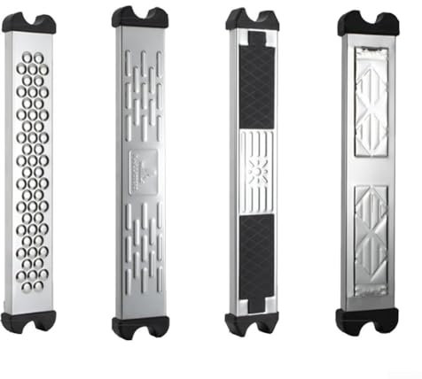 Scaletta per piscina in acciaio inox 304, con cuscinetti in gomma antiscivolo, pedali per piscina, gradini antiscivolo per piscine interrate, piscine a terra (pedali a sirena)