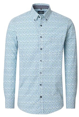 CASAMODA Freizeithemd Langarm Print Casual Fit