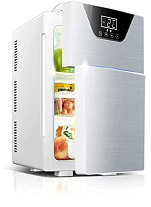 20L Portable Car Fridge Freezer | 12V/240V Dual Zone Compressor Cooler & Warmer | Touch Display for Travel Camping Home | Electric Cool Box