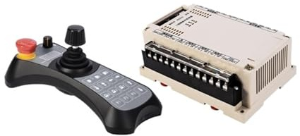 MMHHHG Industriales joystick, Controlador de servomotor de control de generador de pulso deslizante de tres ejes Joystick de mano for soldadura láser Control PLC(Three-axis SMC30PLC controller)