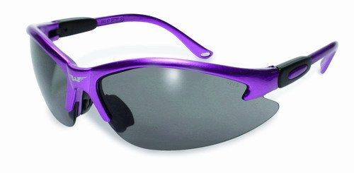 Cougar 2 AST Safety Glasses - Dark Purple Frame/ Smoke Lens