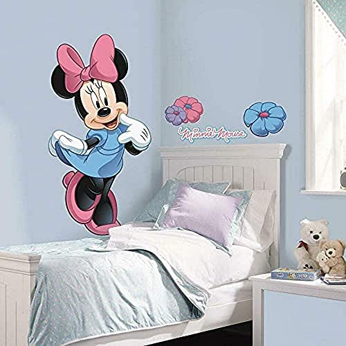 RoomMates - Adesivo gigante da parete Minnie, Disney Mickeys Clubhouse