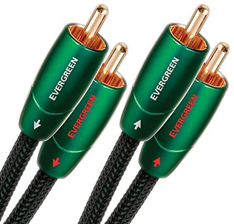 AudioQuest Evergreen RCA Audio Interconnect Cable (8m, Stereo Pair)
