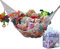 Toy Storage Hammock Organizer and Miniowls De-cluttering Solution for Every Kid’s Room, Nursery & Playroom, net for squishmellow and Stuffed Animals