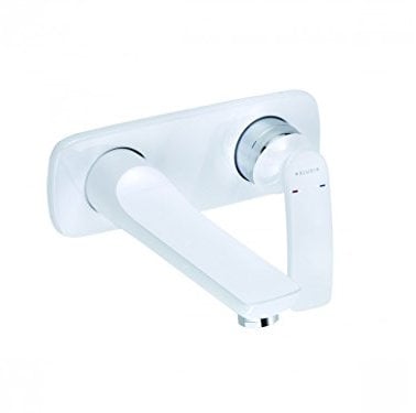 KLUDI Balance White 522469175 Waschtischarmatur, Weiß/Chrom