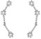 ClearineDamen Ohrringe Sternzeichen 925 Sterling Silber CZ Widder Horoskop Tierkreis 12 Konstellation Ohrstecker Stud