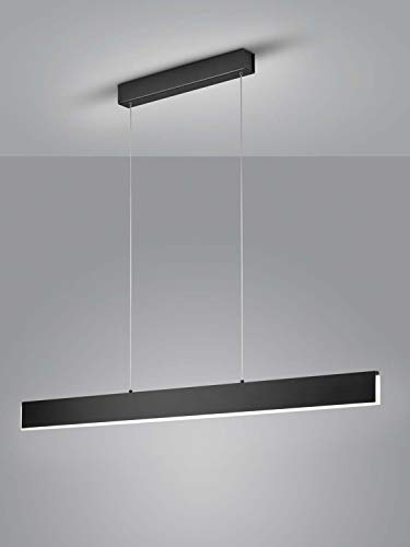 Helestra LED Pendelleuchte NEX, IP20, mattschwarz