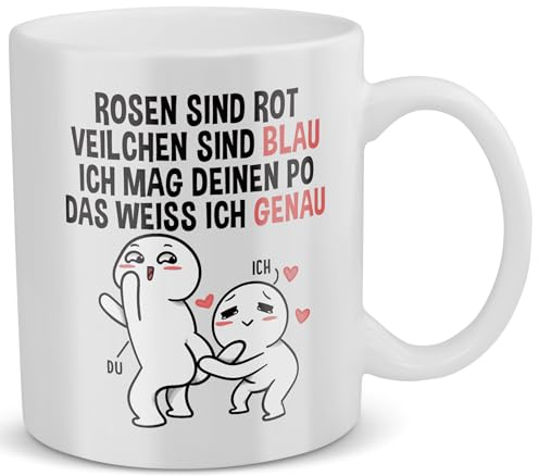 22Feels Jahrestag Geschenk für Sie und Ihn Freundin Tasse Beziehung Lustig Liebesbeweis Freund Mann Frau Valentinstag Spruch Hochzeitstag Verlobung 1 Jahr 2 Jahre