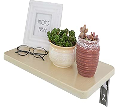 Mesa Plegable de Pared Mini Mesa Plegable de Pared Casera, Escritorio Plegable con Estante de Hoja Abatible de Espacio Pequeño, para Bar en Casa, Cocina, Comedor, Sótano