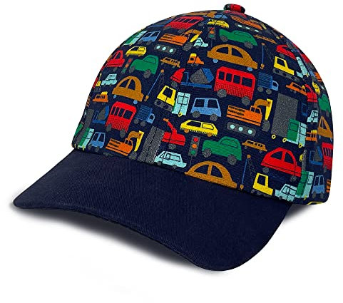 Gifts Treat Kinder Baseball Cap Jungen Basecap Kinder Sonnenhut Hüte Mädchen Sommer Snapback Caps Tier Design Mützen Blau,54cm/6-8 Jahre