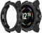 Compatible for Fossil Gen 6 44mm Case, onetuo Silicone Protective Case Cover Bumper Compatible with Fossil Men's Gen 6 44mm Smartwatch (Black)