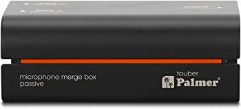 Palmer RIVER tauber - Passive Mikrofon Merge Box, schwarz