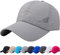 DURINM Baseball Cap Unisex Classic Masche Baseball Kappe Herren Atmungsaktive Schnell Trocknend Basecap Mesh Freizeit UV Baseballmütze Verstellbar Sport Cap (hellgrau)
