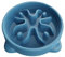 TOKAYIFE Gamelle Anti Glouton Petit Chien, 16.3cm Antidérapants Anti Vomissements Gamelle pour Petit Chiens (S, Bleu)