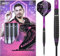 ONE80 Steel Dart Jelle Klaasen The Cobra HD 80% Tungsten Steeltip Dart Steeldart Hochwertiger Tungsten Dart Dartpfeile Set mit Schäften und Flights (23 Gramm)
