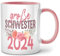 Seness Große Schwester 2024 Tasse mit Spruch, ich werde beste Schwester Geschenk, Schwangerschaft verkünden, lustige Geschwister Geschenke, Schwesterherz big sister, Kaffeebecher, Kaffeetasse