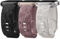 3 Stück Floral Gravierte Silikon Armband Kompatibel mit Apple Watch Armband 41mm 40mm 38mm iWatch Serie 9 Ultra SE 8 7 6 5 4 3 2 1 für Damen, B38