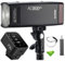 GODOX AD200 Pro AD200Pro+X3-C Trigger, 200Ws 2.4G Flash Strobe, 1/8000 HSS, 500 Full Power Flashes, 0.01-1.8s Recycling, 2900mAh Battery, Bare Bulb/Speedlite Fresnel Flash Head Pocket Flash Monolight