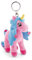 NICI Schlüsselanhänger Lissy Pony Einhorn Roxy 10cm rosa - Plüsch-Begleiter Kuscheltieranhänger mit Schlüsselring für Schlüsselband, Schlüsselbund & Schlüsselhalter