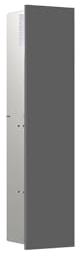 emco WC-Modul asis Pure Türanschlag Links, Unterputz, 1-türig 730mm, diamantgrau matt