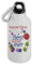 MOCHEIA SHOP Borraccia in Alluminio Best Teacher ever Personalizzata con Nome Idea Regalo Maestre Fine Anno 500 ml