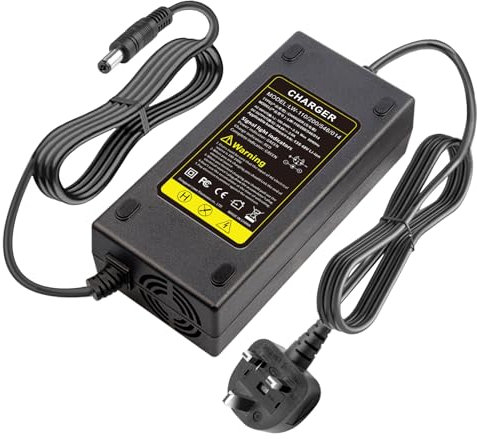 48V 2A Electric Bike Lithium Battery Charger for 48V 2A 13S Li-on Battery 54.6V E-bike Electric Scooter Power Supply DC 5.5mm x 2.1mm