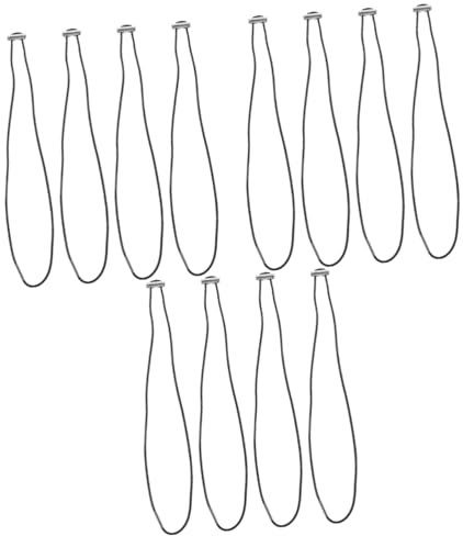 MAGICLULU 12pcs Garbage Bin Band Elastic Bin Bag Holder Hoop Rubbish Bag Holder Fixing Ring