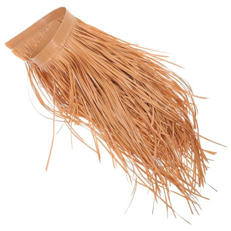 RORPOIR Décoration en Paille Toit De Paille De Simulation Toit De Paille Bricolage Faux Toit De Paille Décor De Toit De Chaume Artificiel Toit De Paille Décoratif Chaume Simulé