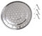 Griglia da cucina in acciaio inox con 3 gambe, accessorio da cucina perfetto per cuocere a vapore verdure e altro (24 cm)